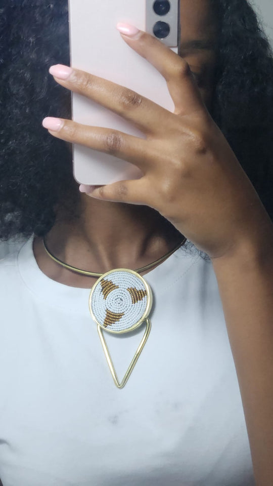 Collier Lily en perle