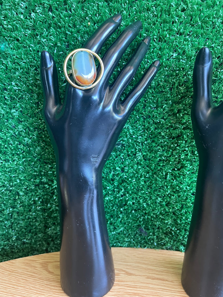 Bagues en pierre naturelle