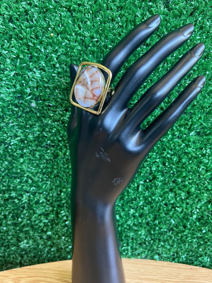 Bagues en pierre naturelle