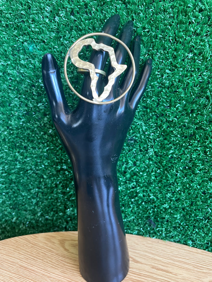 BAGUE COLLECTION CARTE D'AFRIK