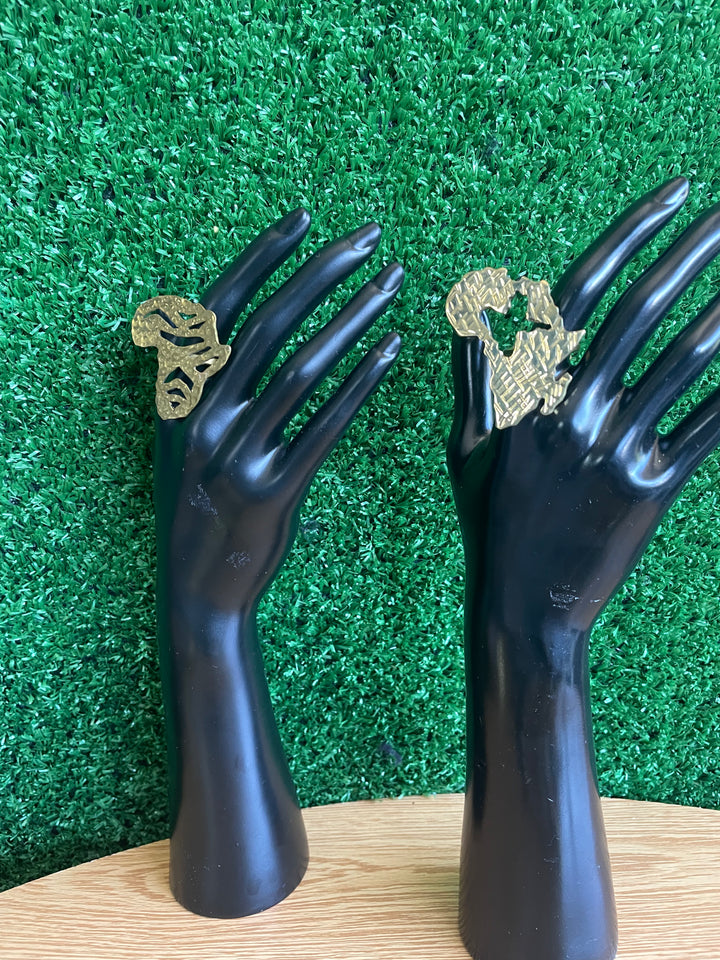 BAGUE COLLECTION CARTE D'AFRIK