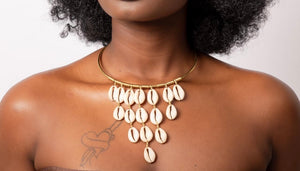 COLLIER TENDANCES EN LAITON