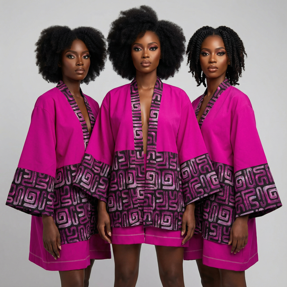 Kimonos COLLECTION EDIMA : élégance et confort pour un style tendance et polyvalent.