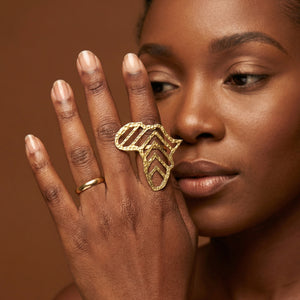 BAGUE COLLECTION CARTE D'AFRIK