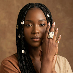 Bagues en pierre naturelle et OS