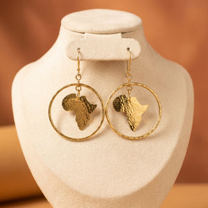 Boucle d'oreille AFRIKA
